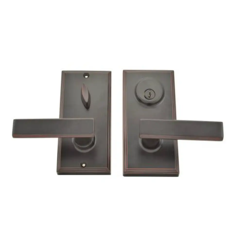 Weslock 00610YNYNSL20 Legacy Privacy Door Lever Satin Nickel