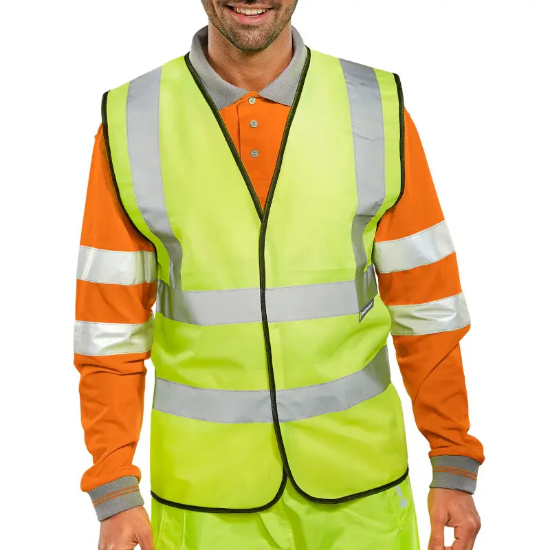 Beeswift Hi-vis Vest Saturn Canary