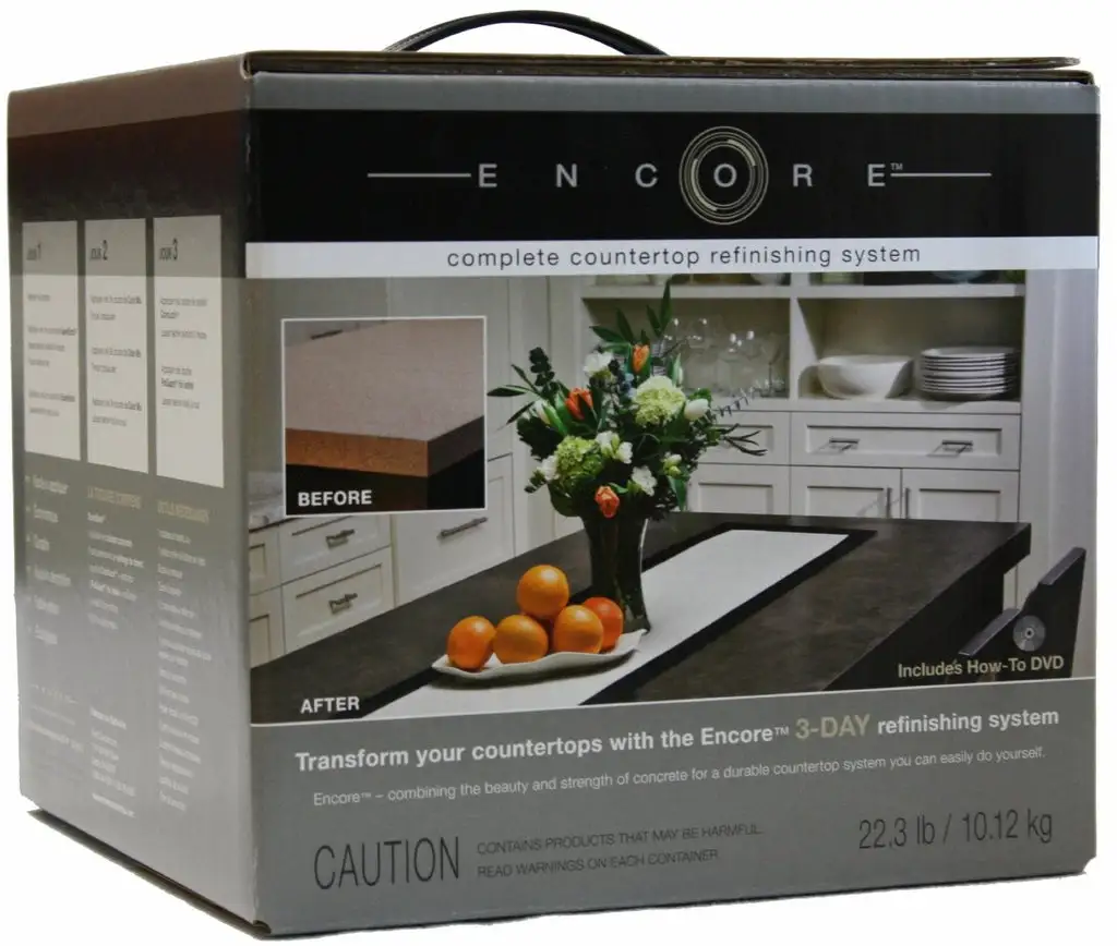 Countertop Refinishing System Professional Results on Sale Encore