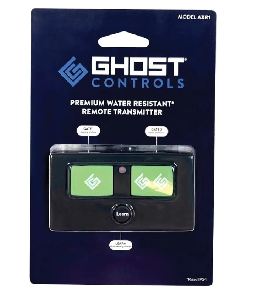 Ghost Controls AXS1 100-Feet Remote Control Transmitter Gates