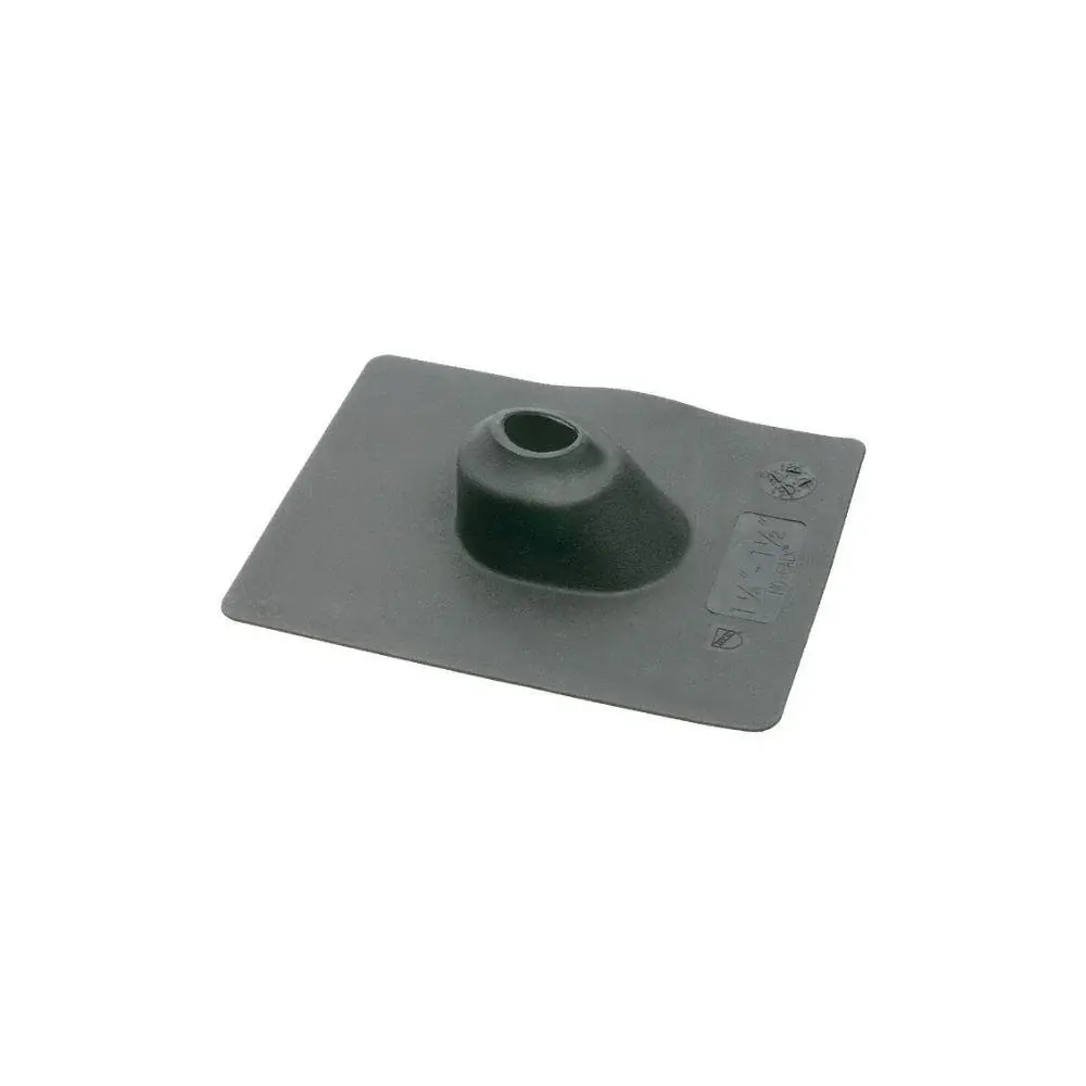 635 Arlington Industries 2" Neoprene Roof flashing, one piece design - Ebony
