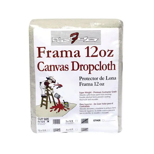 Frama Drop Cloth Runner 12' x 15' - Low Price Painting Materials & Tools Trimaco