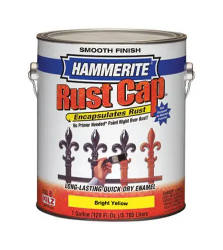 Hammerite Rust Cap 46245 Rust Preventative Paint Gray 1 Gallon - Protective Coating