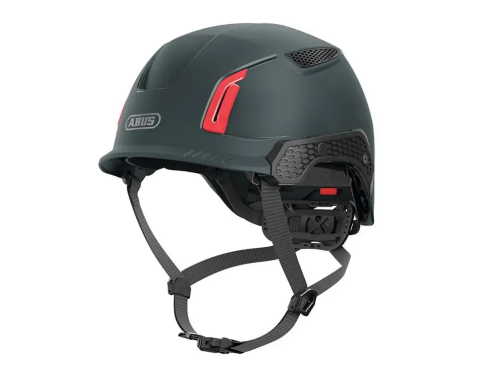 Abus Mechanical Spector Vented Safety Helmet Titan Ebony