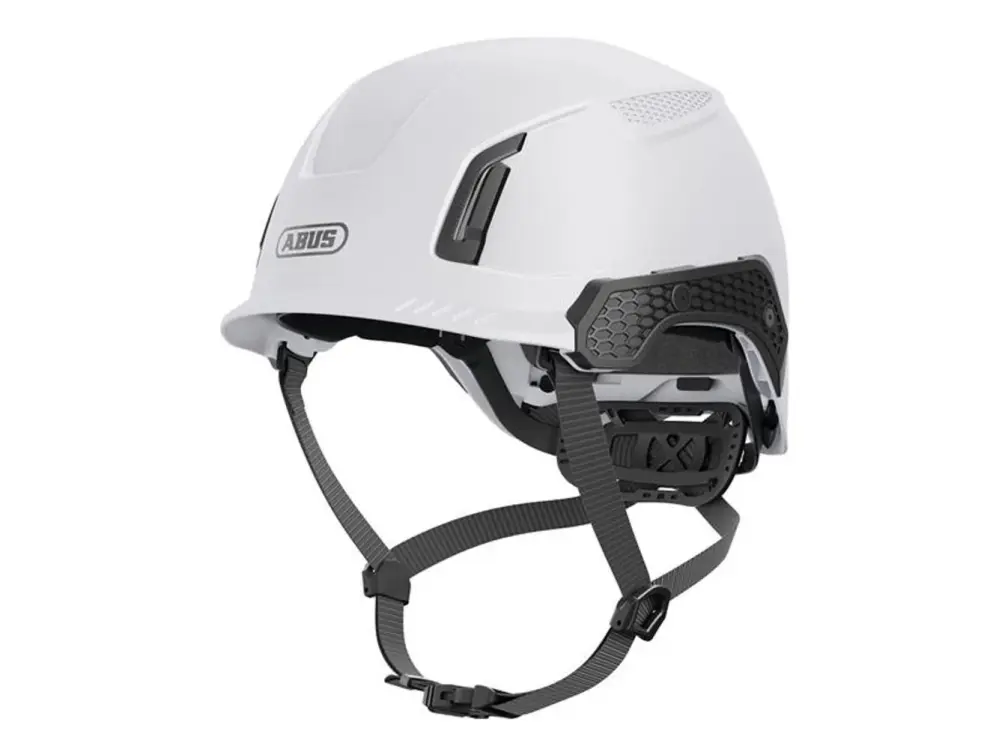 Abus Mechanical Spector-E Non-Vented Safety Helmet Pearl