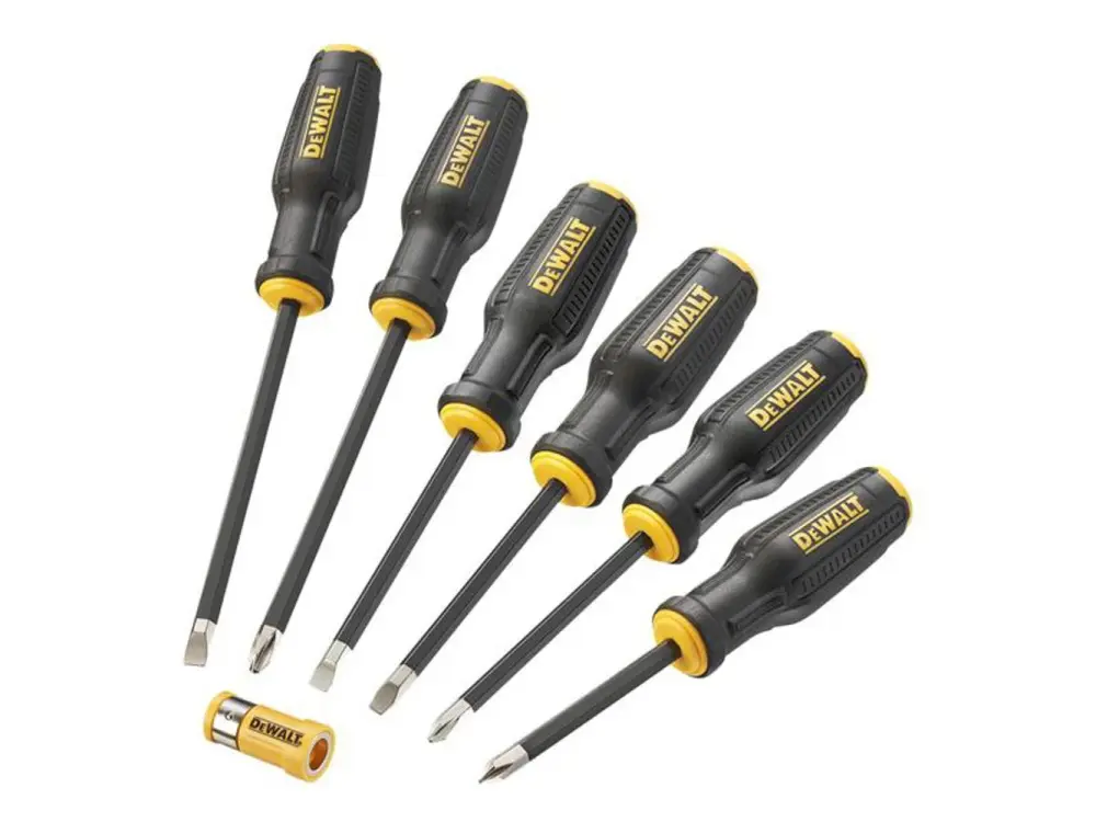 Dewalt Hand Tools Thorough Fit Screwdriver Set, 6 Piece