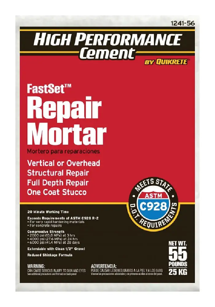 Quikrete FastSet Self Leveling Floor Resurfacer - Easy Floor Repair Solution