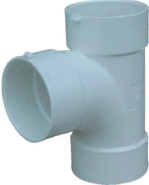 Genova 41160 Sanitary Tee Sewer and Drain Fitting 6 Inch PVC