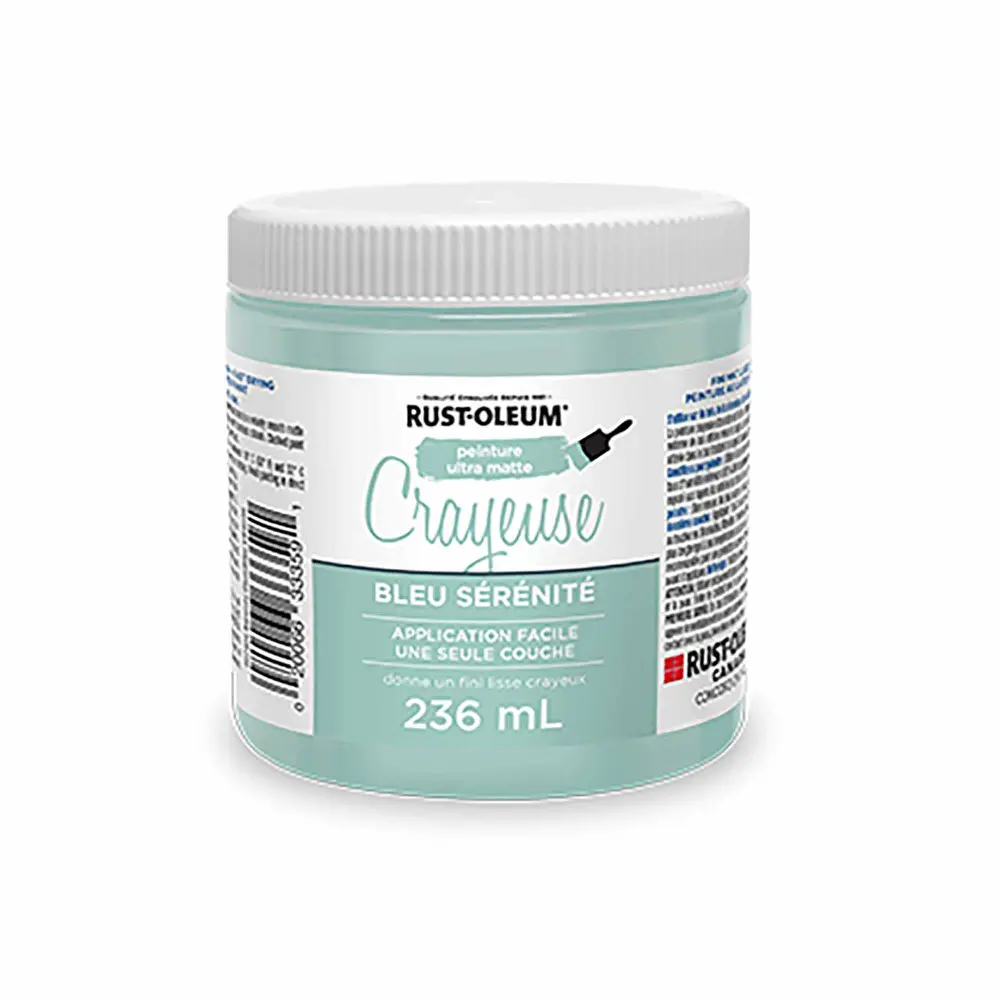 Chalked Ultra Matte Latex Paint Serenity Cobalt, 236 ml