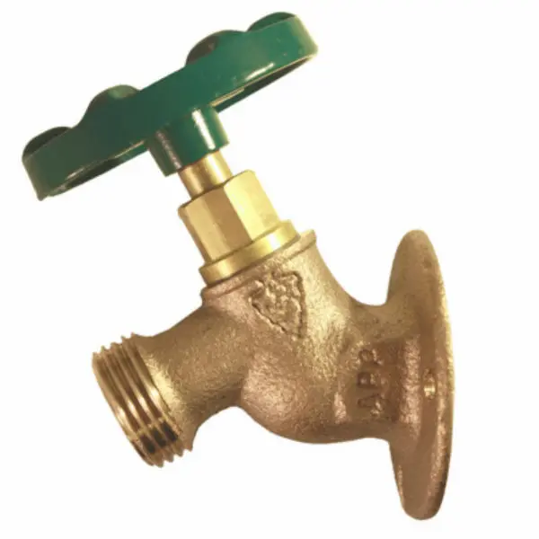Arrowhead 255LF Solid Flange Sill Faucet Oval Handle 1/2 FIP x 3/4