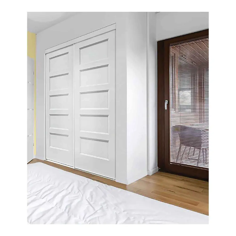 Conmore Embossed 5-Panel Sliding Door, 60" x 80-1/2"