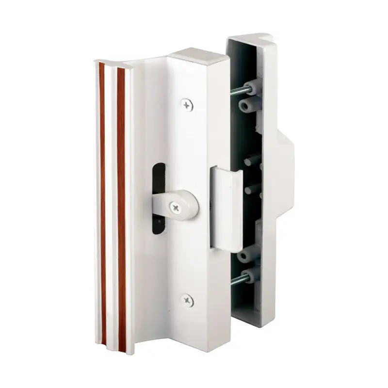Prime-Line Wood Tone Steel Outdoor Sliding Door Latch