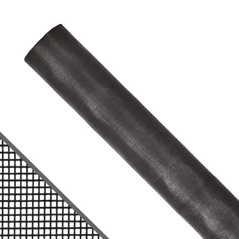 Saint-Gobain ADFORS 36 . W X 7 ft. L Charcoal Fiberglass Solar Screen Windows