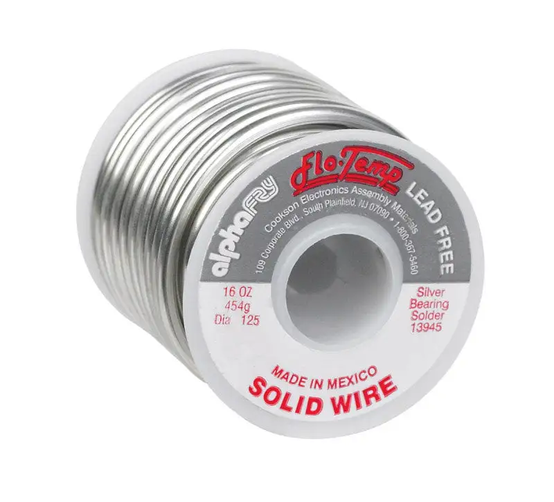 Alpha Fry 16 oz Acid Core Wire Solder Tin Lead 40/60 0.125 . Diameter