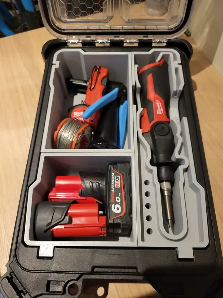 Packout Insert M12 Soldering Iron- Milwaukee Dave Designs (MDD-M12SI)
