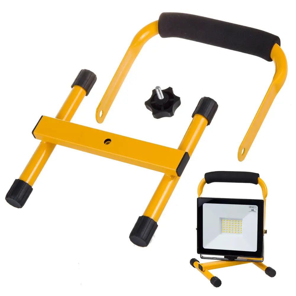 Floor Stand LED Spotlight Worklight Tripod Floodlight Stand Construction Spotlight Tripod Rotatable Chromed ( MCE550 / MCE...
