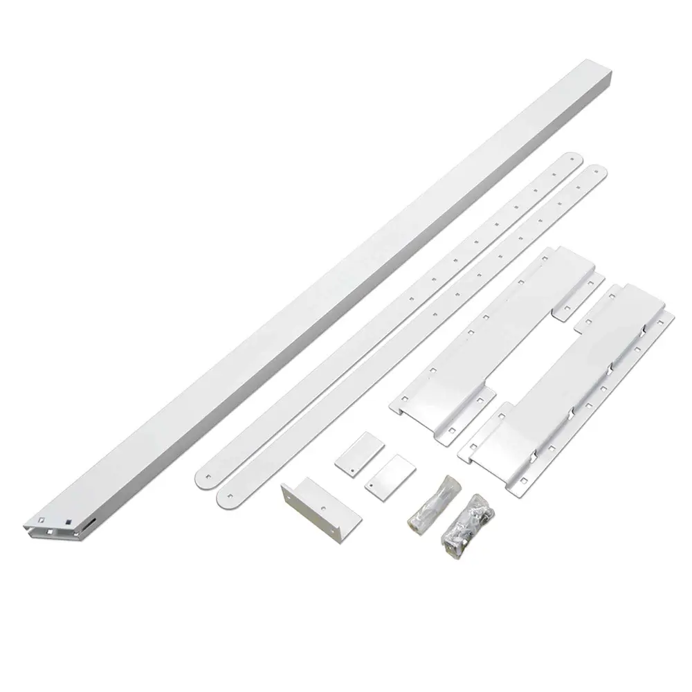 Aluminum Stair Stringer Connector and Post Collection 11, Chalk