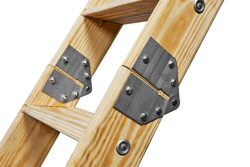 American Stairways Husky 655 63060109D Disappearing Stairway, 10 ft 9 H Ceiling, 60 H x 30 W Ceiling Opening