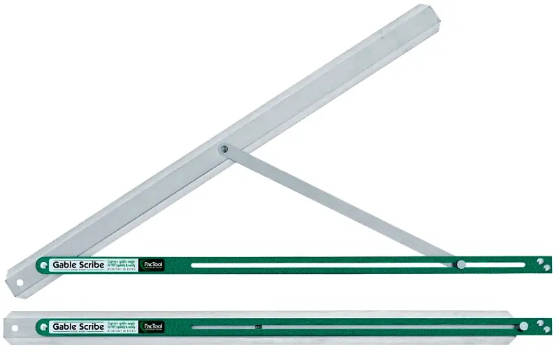 Pactool SA904 Gable Scribe, Aluminum/Steel, : PacTool Dust-Free Snapper Shears