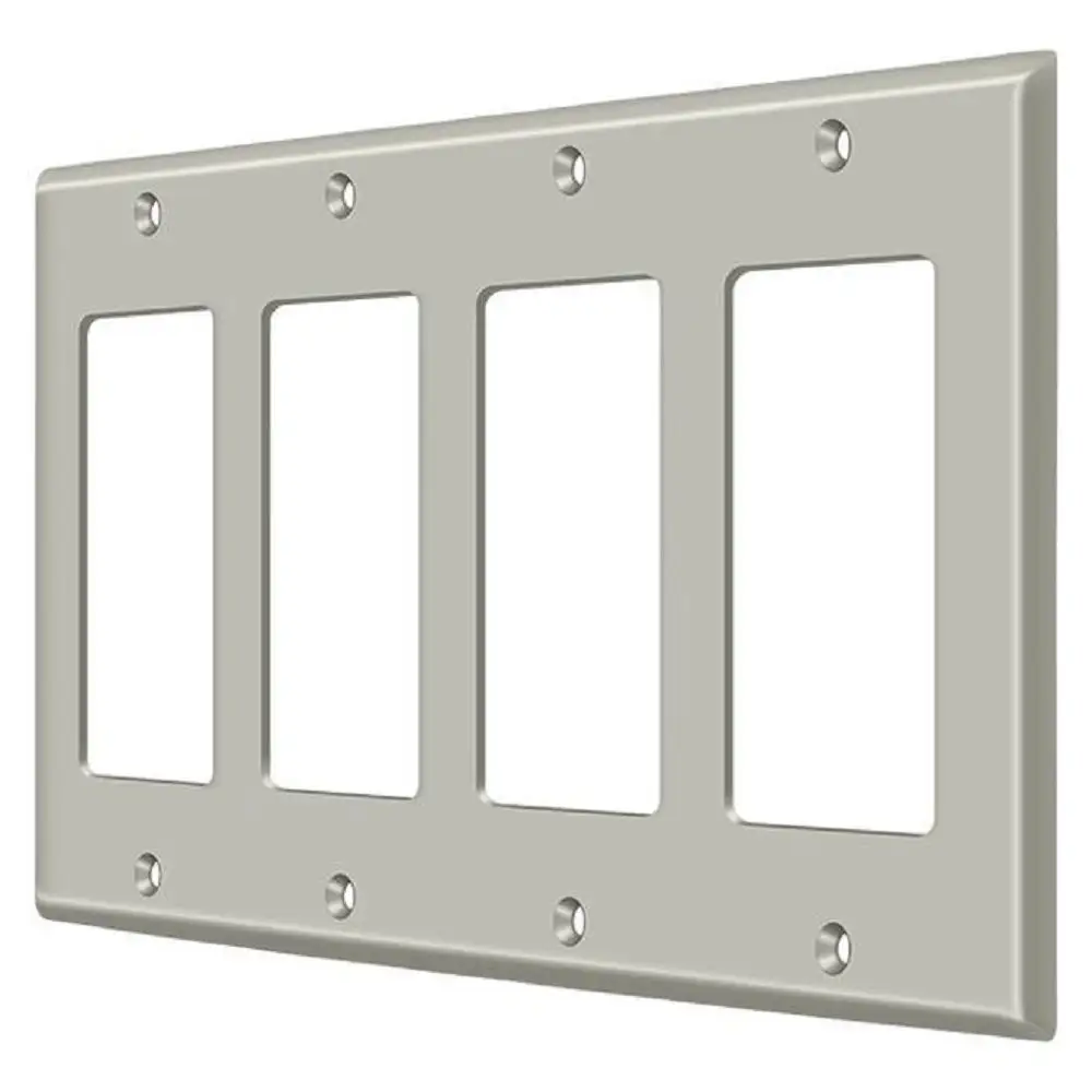 Deltana SWP4744U10B Quadruple Rocker Switch Plate Oil Rubbed Bronze