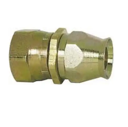 Female Swivel Reusable Hose End 3/8X1/2 Zinc Plated Best Plumbing Replacement Imperial