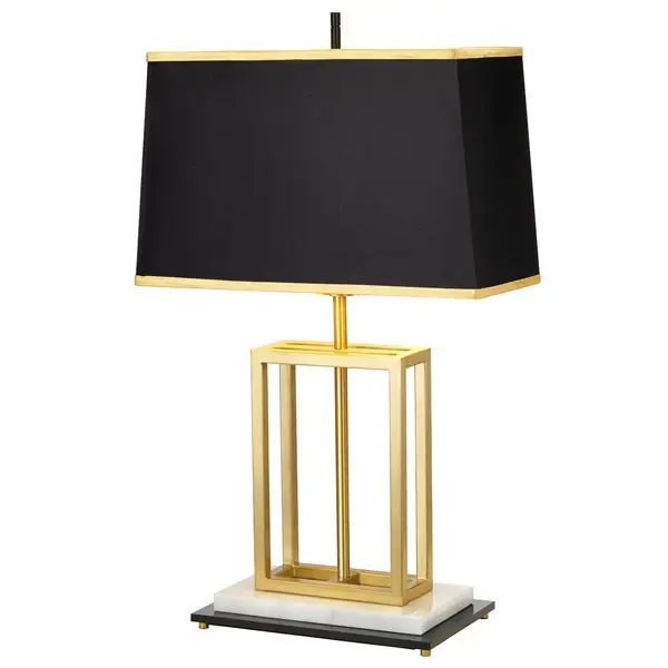 Atlas Table Lamp - Matte Brass Frosted White