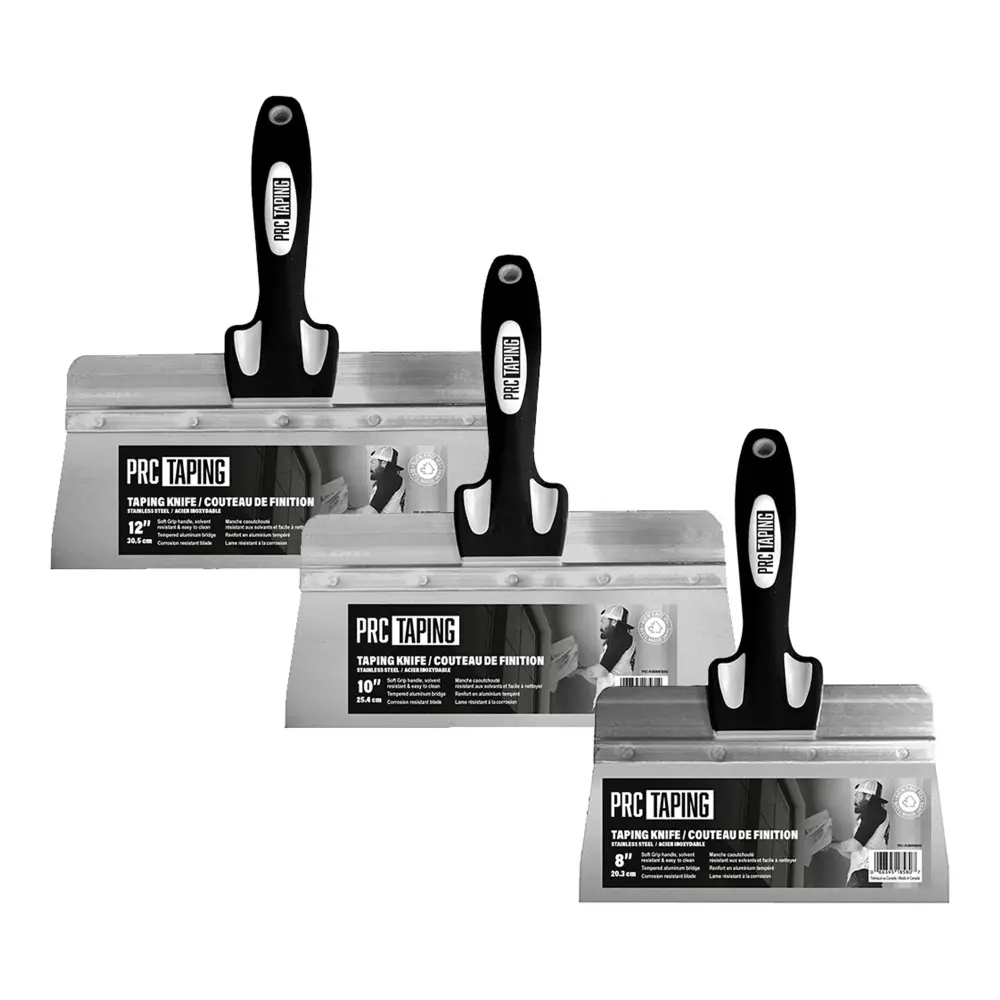 PRC Taping Knife Bundle – 8″ 10″ 12″ Extended Warranty