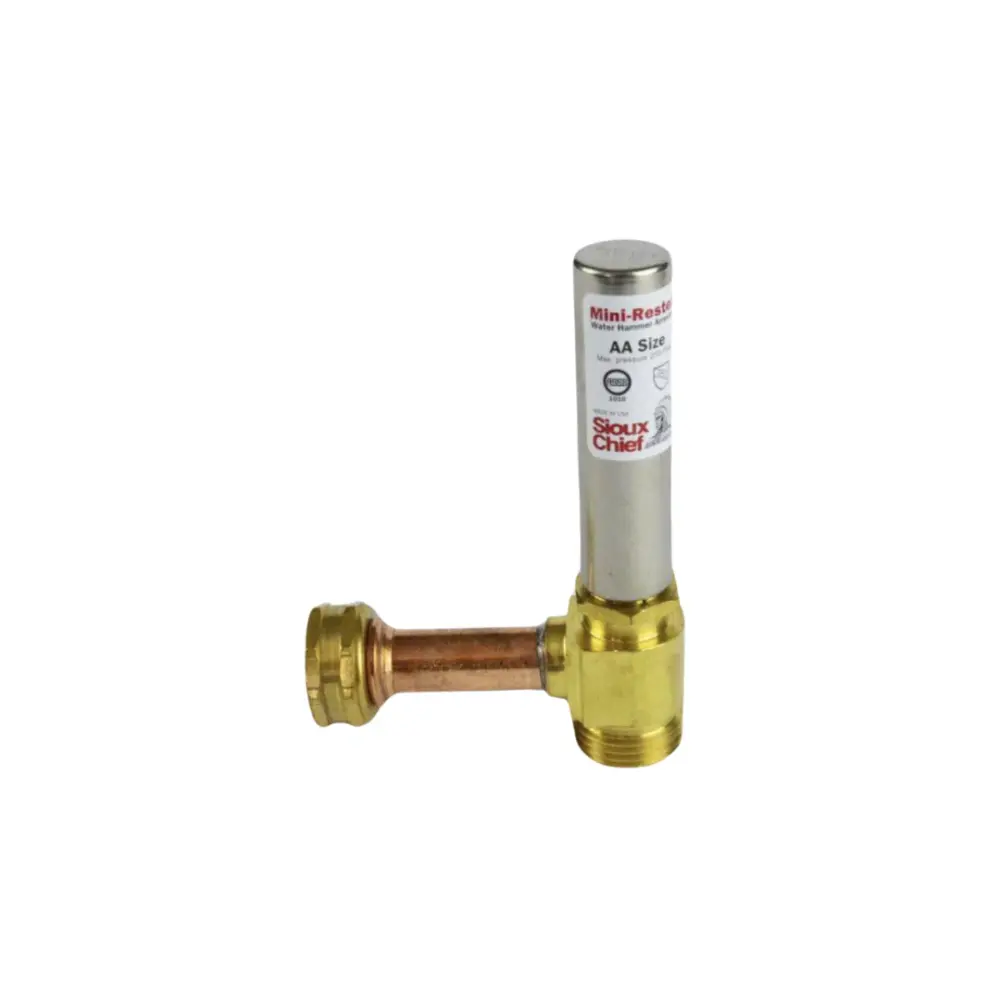 660-HB Sioux Chief Minirester, 3/4" Female Rotate Hose Thread X 3/4" Male Hose Thread Tee