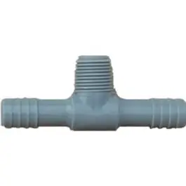 1-Inch Poly MPT Insert Tee Pipe Fitting Plumbing Systems Lasco