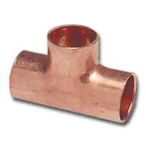 Elkhart 32918 Copper Reducing Tee Fitting 1-1/2 x 1-1/2 x 3/4 Inch Plumbing