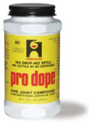 Hercules 15420 Pro Dope Thread Sealant 1/2 Pt Plumbing and Pipe Fittings