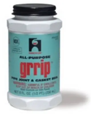 Hercules 15510 Grip Thread Sealant 1/4 Pt Secure Pipe Connections