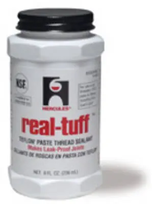 Hercules 15620 Real Tuff Thread Sealant 1/2 Pt Heavy-Duty Plumbing
