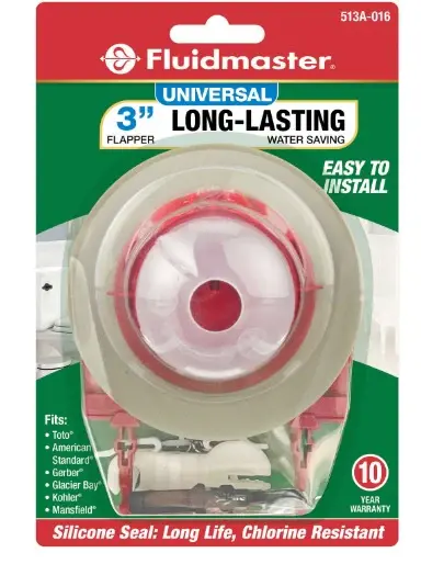 Fluidmaster Wide-ranging Toilet Flapper *DAMAGED BOX*