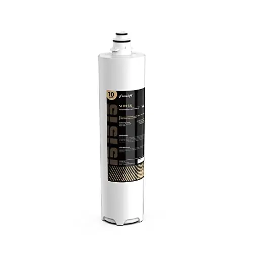 Frizzlife SED15R-HF Replacement Housing Kit SED15R Filter Cartridge Inside - DW15, DW15F, TW15 Under Sink Water Filter Sys...