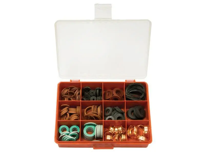 Plumber's Crucial Washer Kit, 210 Piece