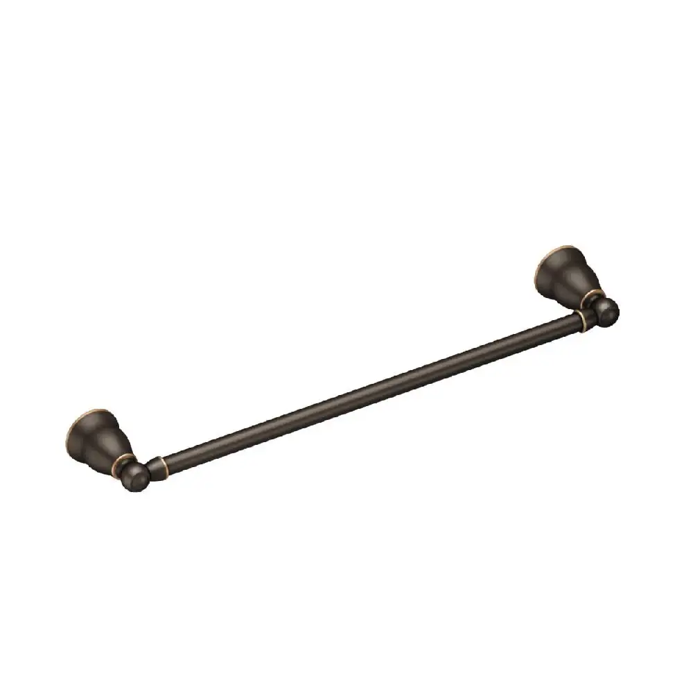 Moen 22 Inch Brushed Nickel Double Towel Bar YB2422BN