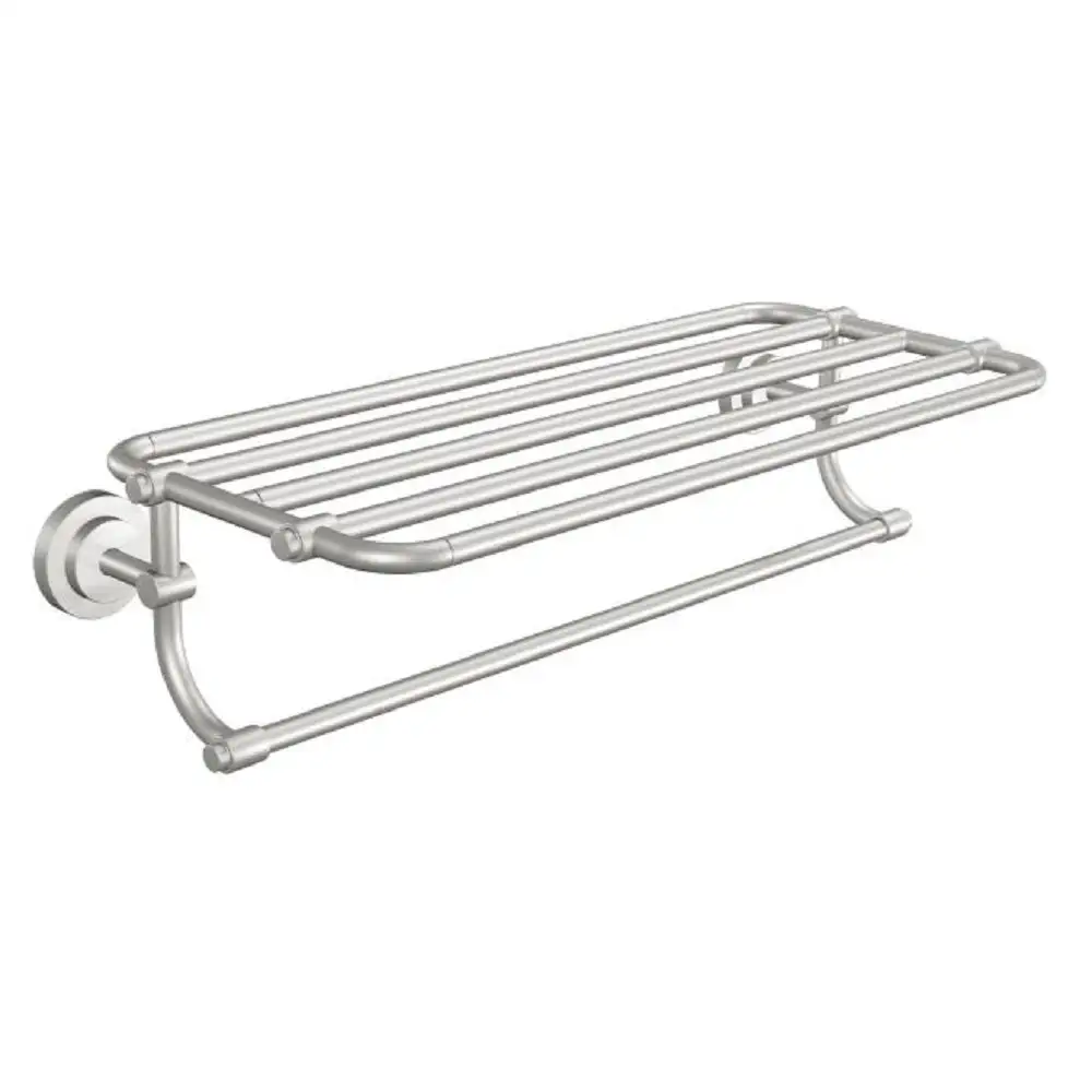 Moen DN0794CH Iso Hotel Towel Shelf Bright Chrome