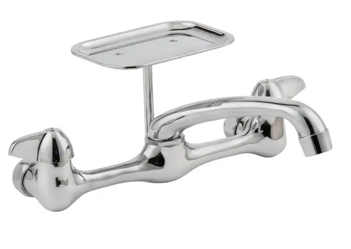 2-Handle Standard Kitchen Faucet Shop Plumbing Spare Parts HOMEWERKS