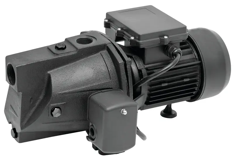 Superior Pump 94505 Jet Pump, 6.4/3.2 , 115/230 V, 0.5 hp, 1-1/4 Suction, 1 Discharge Connection
