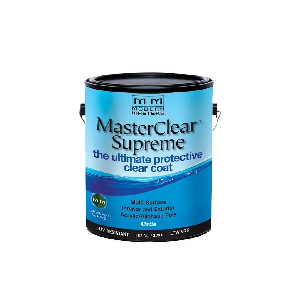 Modern Masters MCS902GAL MasterClear Supreme Water-Based Protective Coating