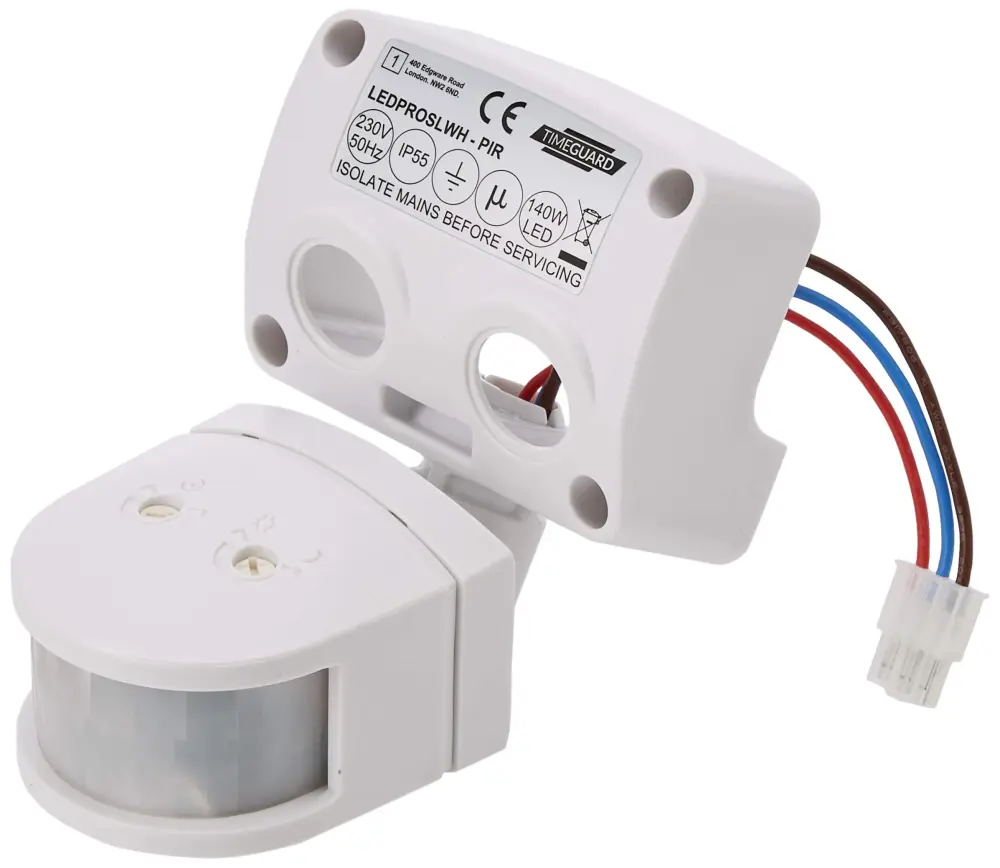 Timeguard Dedicated PIR Detector LEDPRO Floodlights Pearl 10-Year Warranty