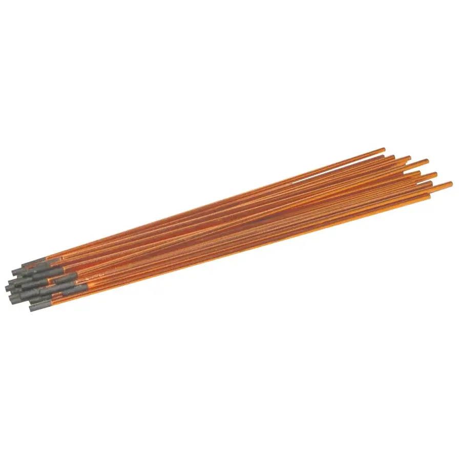 Best Welds DC Copperclad Gouging Electrode, 5/32 dia x 12 L, Pointed, Box 50