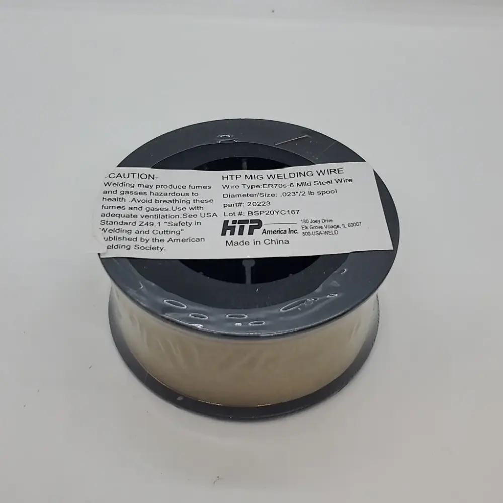 HTP® America ER70S-6 Mild Metal MIG Welding Wire, 2 lb, 4" Spool, Mixed 8-Pack