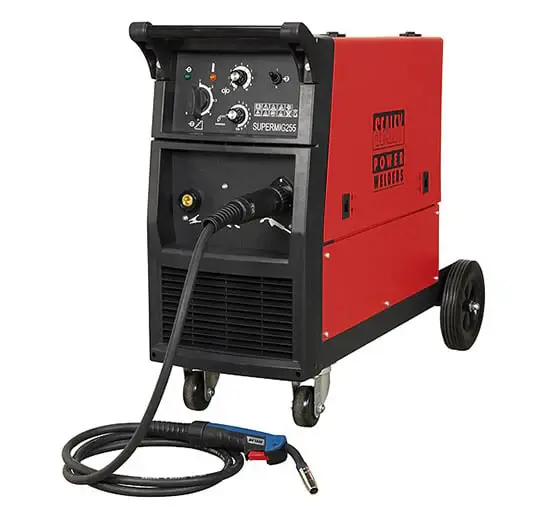 Sealey SUPERMIG255 Skilled MIG Welder 250Amp 230V Binzel Euro Torch - MIG Welders