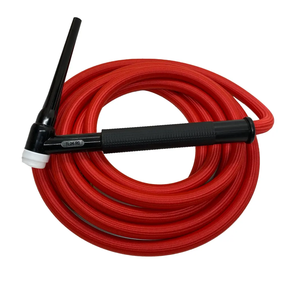 26 Series (200A) Trim Line Air-Cooled Torch w/35 Dinse & 9mm Rapid Disconnect Gas Fitting