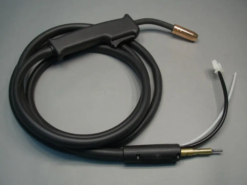10' Tweco® Travel MIG Style (150A) Welding Gun—Uses Female Gas Diffuser