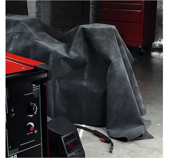 Sealey SSP23 Spark Proof Welding Blanket 1800mm x 1300mm - Curtains & Blankets