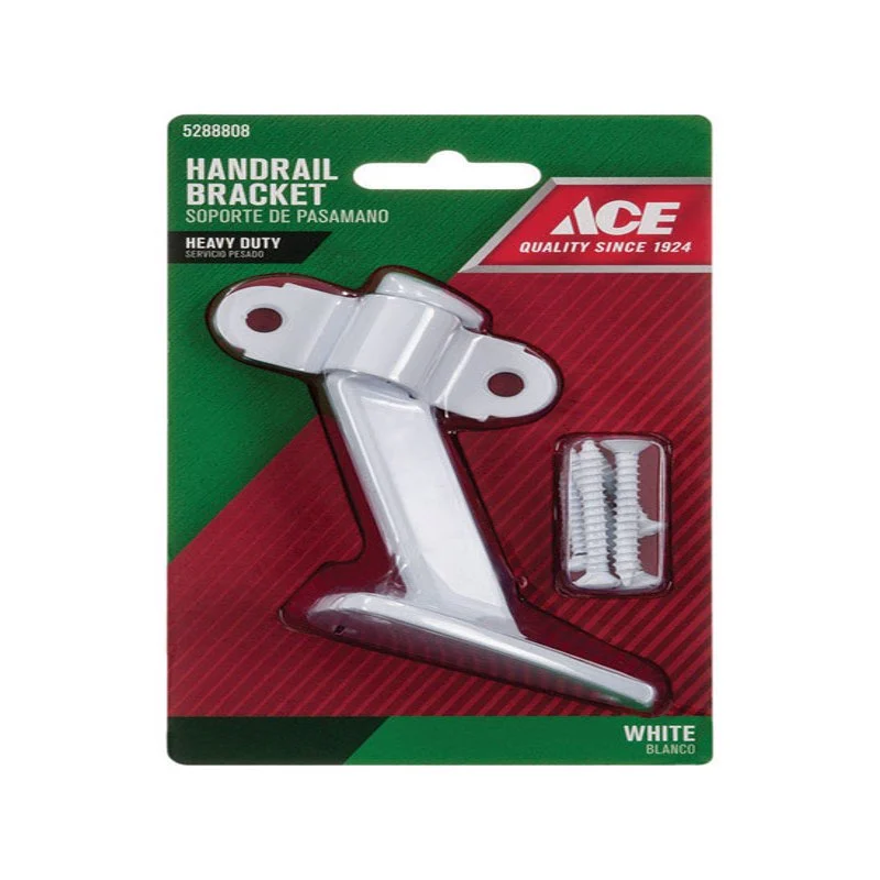 Ace White Chrome Sash Lock 1 pk - Durable and Modern Window Security Lock