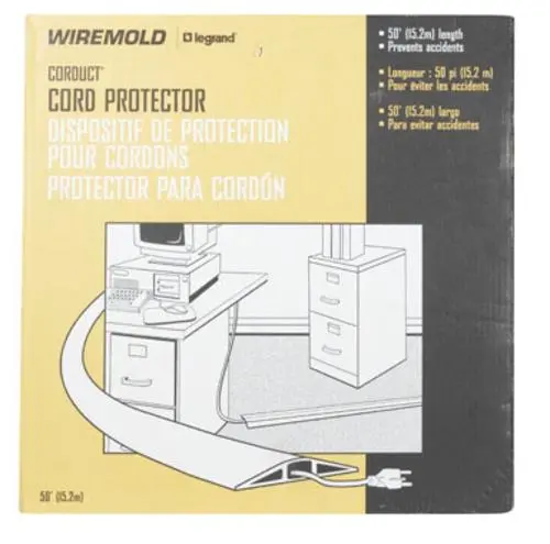 5' Wiring System Channel Home Electrical Organization WIREMOLD